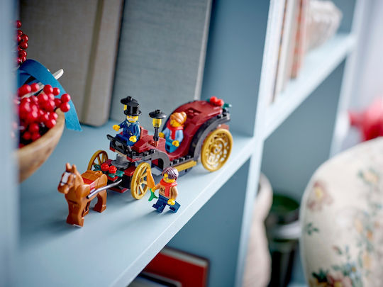 LEGO Τουβλάκια Wintertime Carriage Ride Christmas Limited Edition για 9+ Ετών