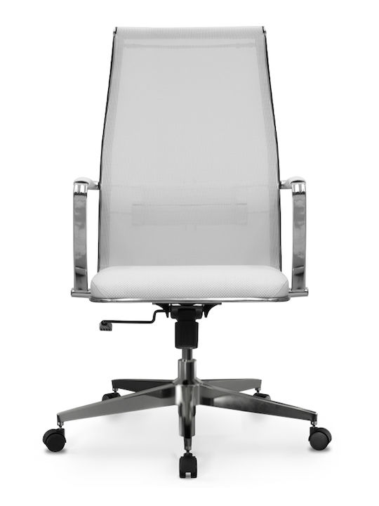 Megapap Scaun de Birou cu Înclinare B2-163k GP008-0060,2 Alb