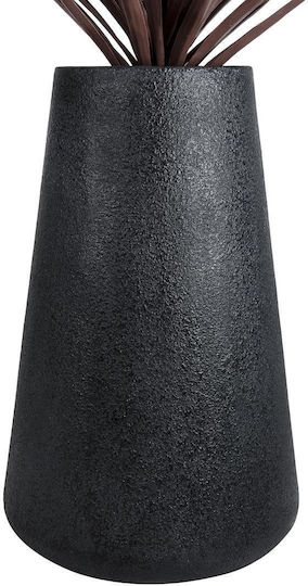 GloboStar Artificial Garden Soho Κασπώ Πολυεστερικό Μαύρο 60x60x90εκ.