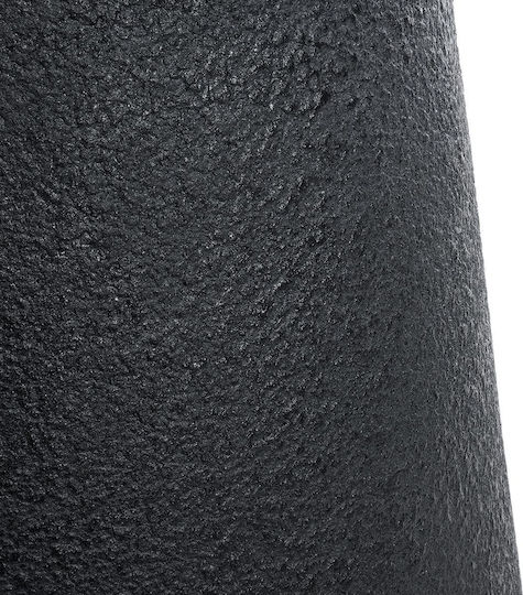 GloboStar Artificial Garden Soho Ghiveci Poliester Negru cu suport 65x65x60εκ.