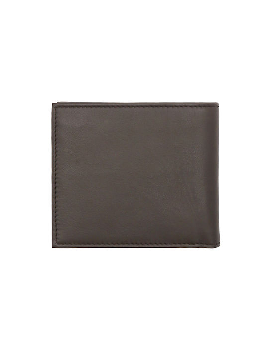 Hugo Boss Cc Men's Leather Card Wallet Brown