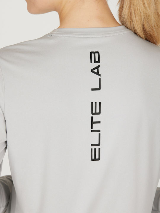 Women's Sports Long Sleeve Top Fast Drying White