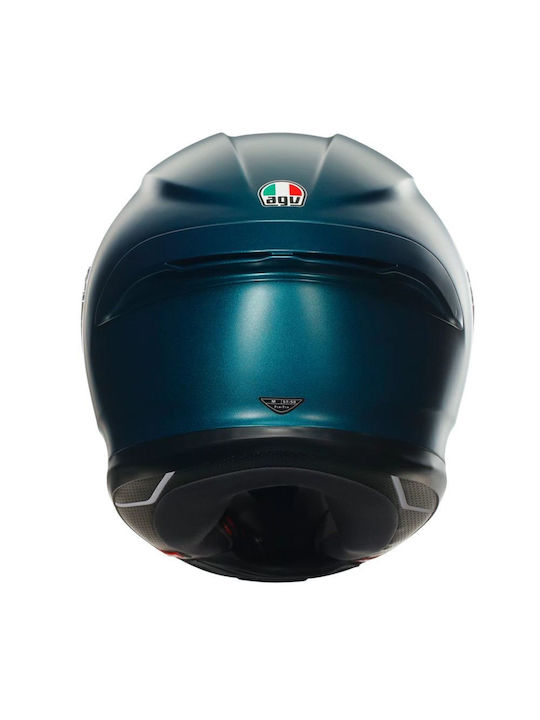 AGV K6 S Petrolio Matt Κράνος Μηχανής Full Face ECE 22.06 1220gr με Pinlock