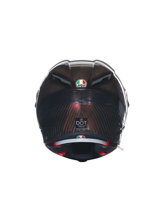 AGV Pista GP RR Mono Red Carbon Motorcycle Helmet Full Face ECE 22.06 1450gr with Pinlock