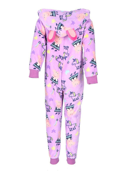 Peppa Pig Kinder-Pyjama Λιλά