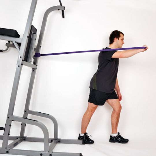 inSPORTline Resistance Band Hangy 13mm X-Light Λάστιχο Γυμναστικής Loop Πολύ Μαλακό Κόκκινο 1.02m