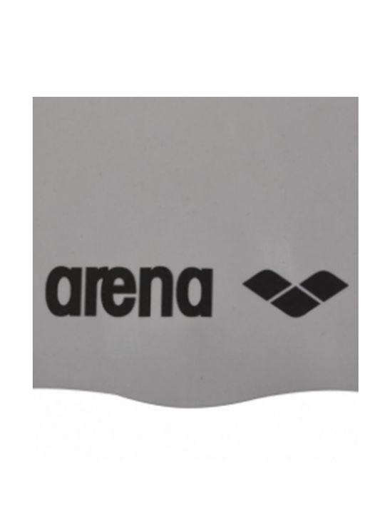 Arena Silicone Adults Swimming Cap Gray