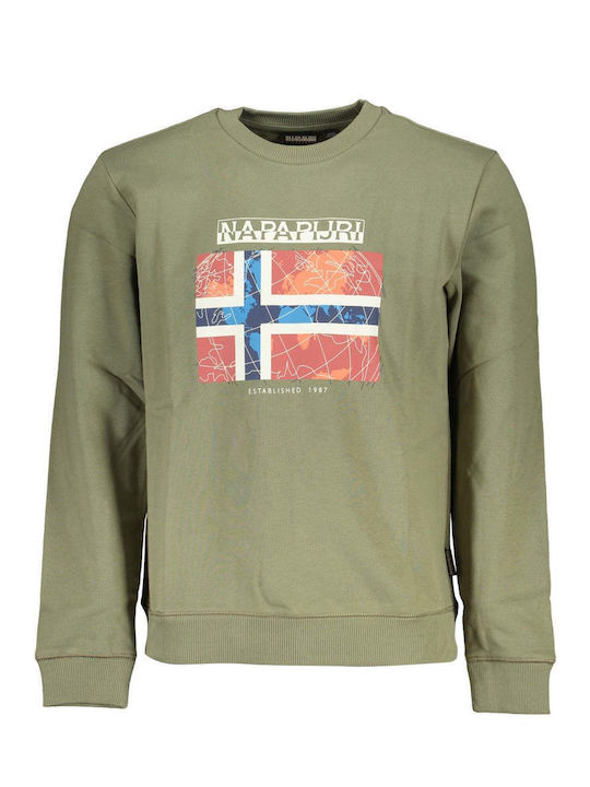 Napapijri Herren Sweatshirt Grün