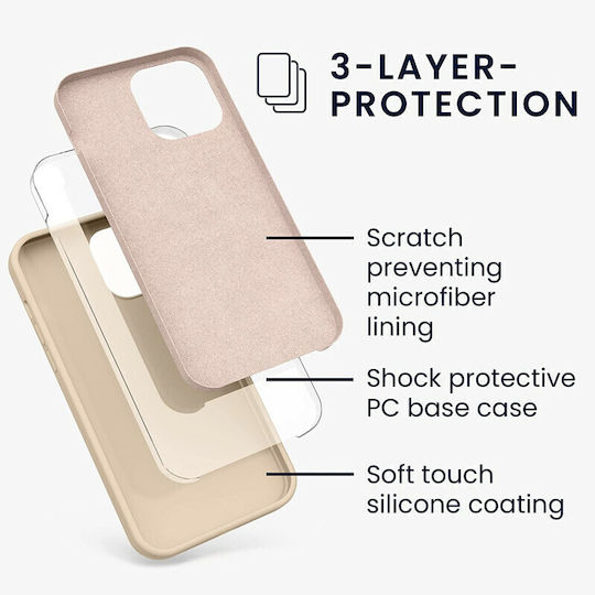 KWmobile Rubberized Back Cover Silicone (iPhone 13 Pro Max)