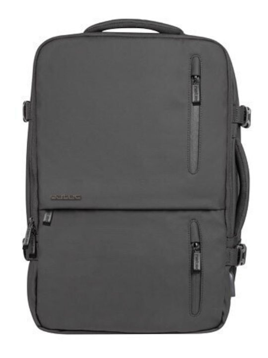 Natec Τσάντα Πλάτης για Laptop 17.3" με Θύρα USB σε Καφέ χρώμα 351242