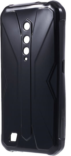 Ulefone Umschlag Rückseite Silikon Schwarz Ulefone Rüstung X12