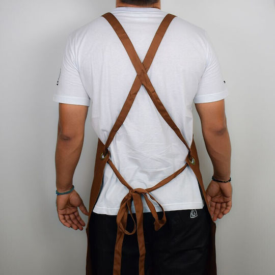 Tips Apron Full Body Brown