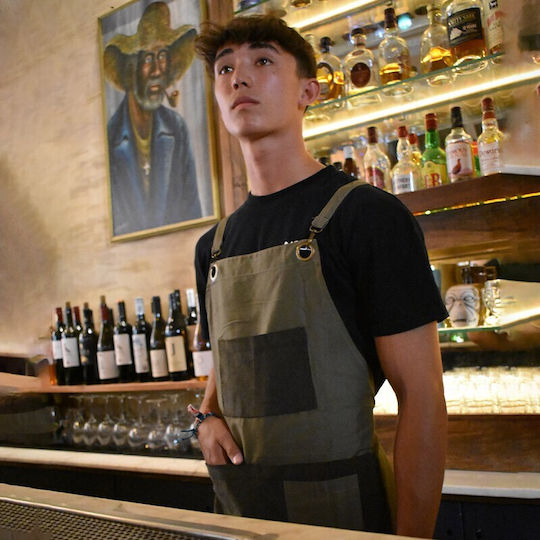 Tips Apron Full Body Khaki