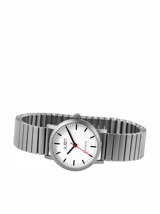 Just Watch Women's Watch with Silver Metal Bracelet