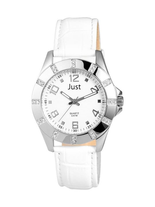 Just Watch Women's Watch with Brown Leather Strap