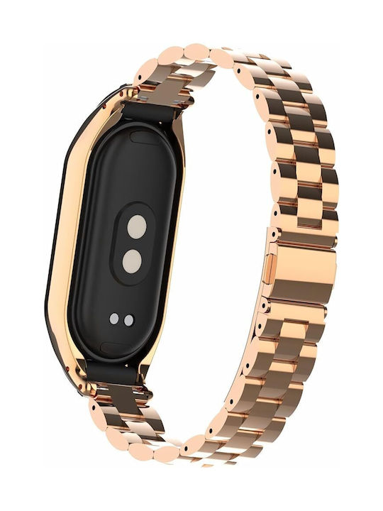 Revomag Stainless Steel Strap Rose Gold (Xiaomi Smart Band 8)
