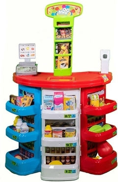 Kids Shop Super Market Counter for 3+ Years Old 68pcs