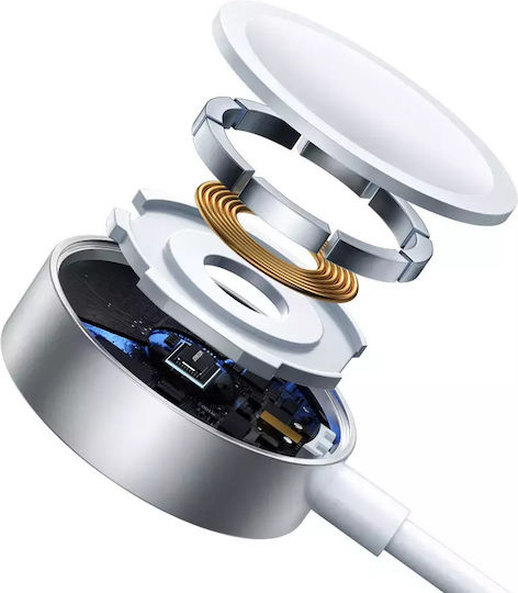 Joyroom Wearable Charger Apple Watch Whiteς