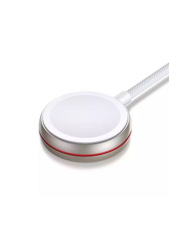 Joyroom Wearable Charger Apple Watch Whiteς