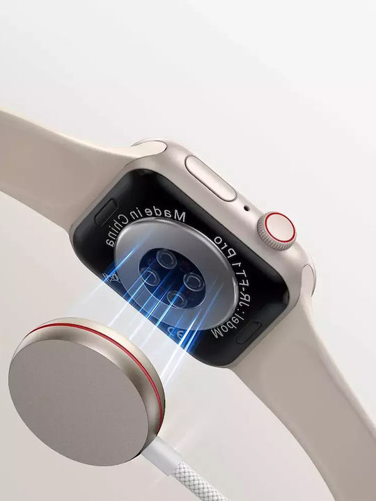 Joyroom Wearable Charger Apple Watch Whiteς