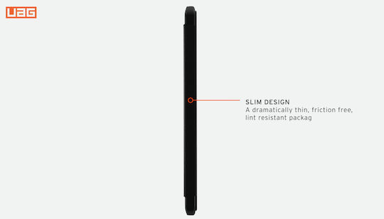 UAG Flip Cover Durabilă Neagră (Samsung Tab S9 Ultra)