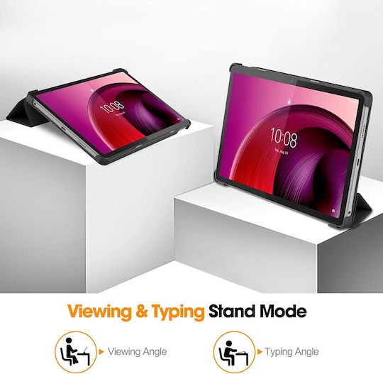 Lenovo Flip Cover Neagră (Lenovo Tab M10 5G 5G 10.6 Inch 2023)