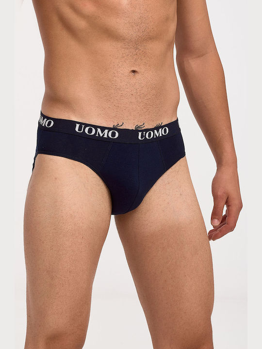 Men's Slips Blue and Grey 4Pack