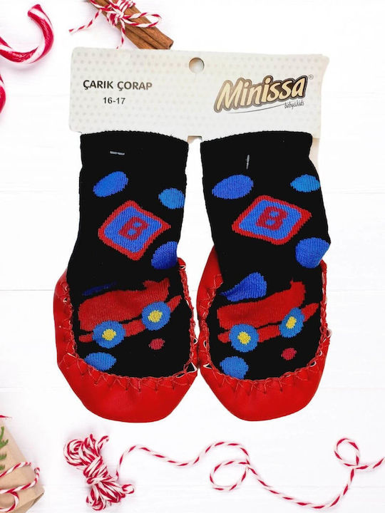 Minissa Kids' Slipper Socks Colorful