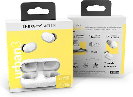 Energy Sistem Urban3 In ear Bluetooth хендсфри Слушалки с Кутийка за Зареждане Coconut