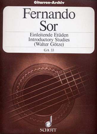 Schott Sor Fernando - Introductory Studies pentru Chitara