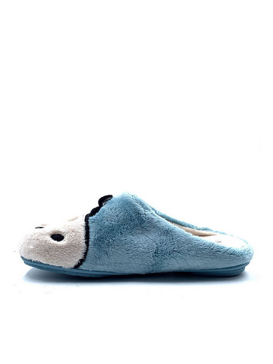 Vul-ladi Women's Anatomical Slippers 5635-123 in Blue Color (Montblanc Aquamar)