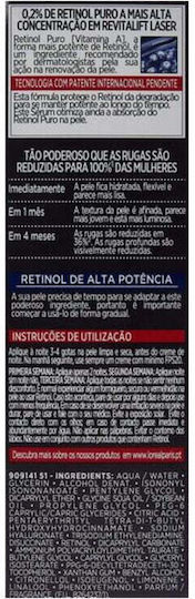 L'Oreal Paris Revitalift Laser Anti-aging Serum Face with Retinol 30ml