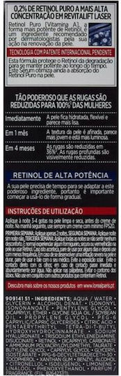 L'Oreal Paris Revitalift Laser Anti-aging Serum Face with Retinol 30ml