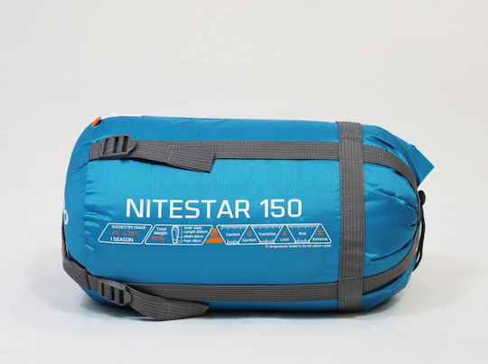 Vango Спален чувал Единично 2 Сезона Nitestar Alpha 150 Atom Blue
