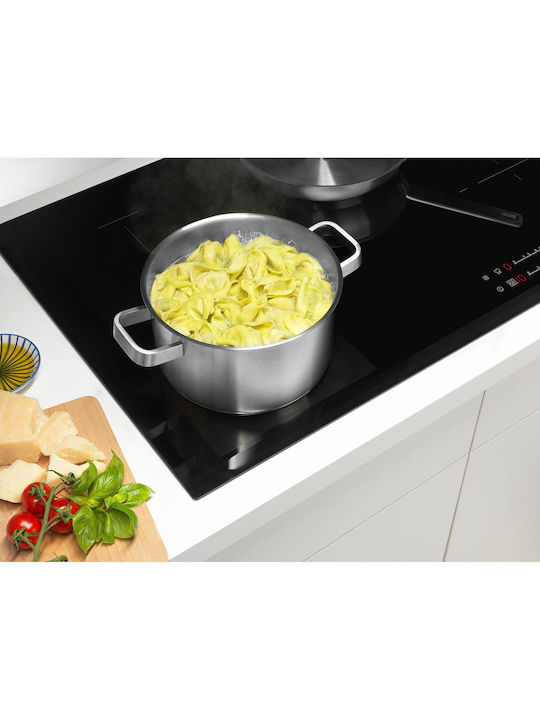 Electrolux Σετ Μαγειρικά Σκεύη από Ανοξείδωτο Ατσάλι Ασημί 3τμχ