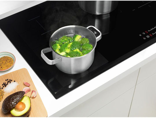Electrolux Σετ Μαγειρικά Σκεύη από Ανοξείδωτο Ατσάλι Ασημί 3τμχ