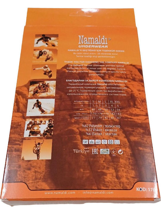 Namaldi Ισοθερμικό Παντελόνι Μαύρο Namaldi Ισοθερμικό Παντελόνι Μαύρο