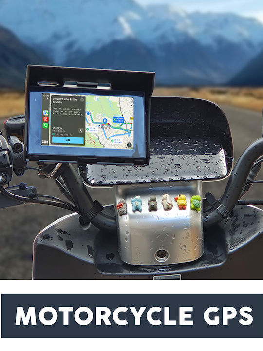 Kirosiwa Ηχοσύστημα Αυτοκινήτου (Bluetooth/USB/WiFi/GPS/Apple-Carplay/Android-Auto) με Οθόνη Αφής 5"