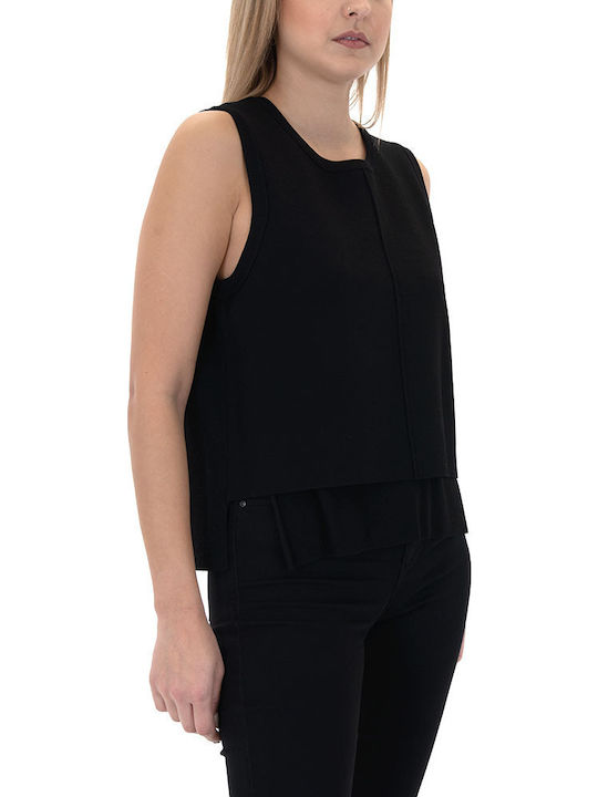Women's Blouse Sleeveless Black