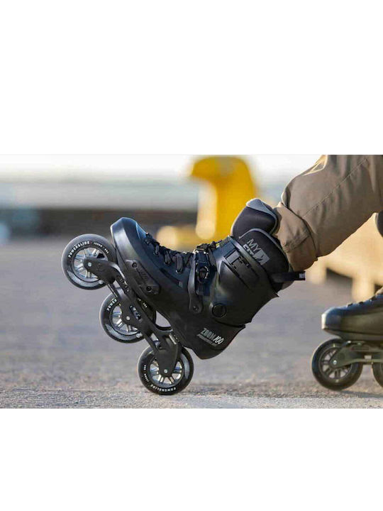 Powerslide Zoom Pro 100 19. Adult Adjustable Inline Rollers Black
