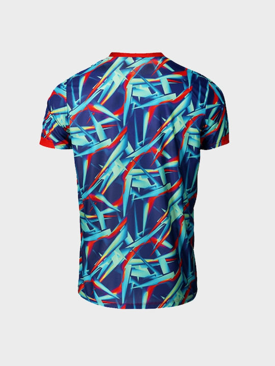 Luanvi Men's Athletic T-shirt Short Sleeve Multicolour