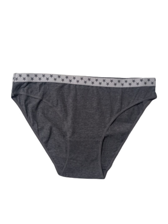 Femei Slip 3Pack Gri/Albastru/Roz
