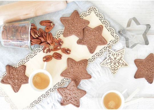 Scrap Cooking Set Weihnachtliche Backformen Metallisch 6Stück