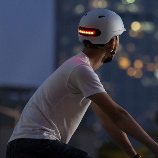 Xiaomi Helmet with LED Lighting Helm für Elektro-Roller Xiaomi in Weiß Farbe SH50L/MWH