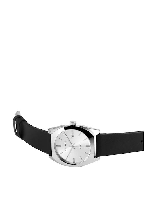 Just Watch Uhr Batterie mit Lederarmband