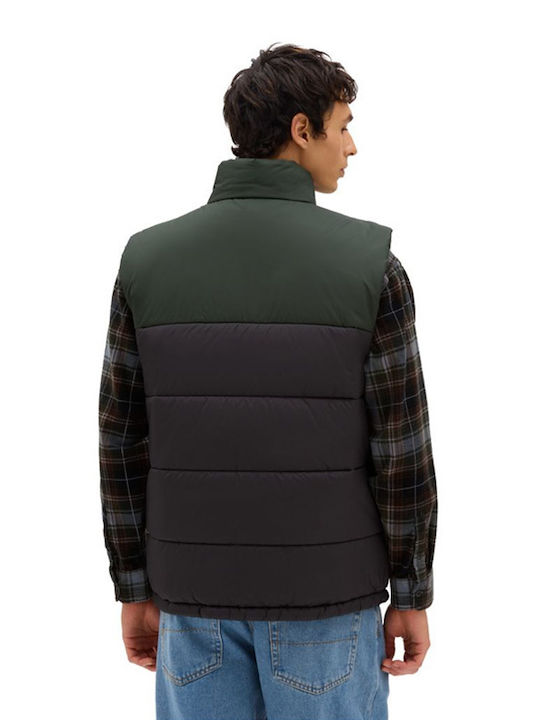 Vans Men's Sleeveless Puffer Jacket BLACK