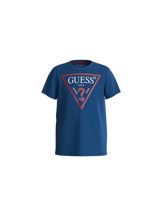 Guess Tricou pentru copii Albastru