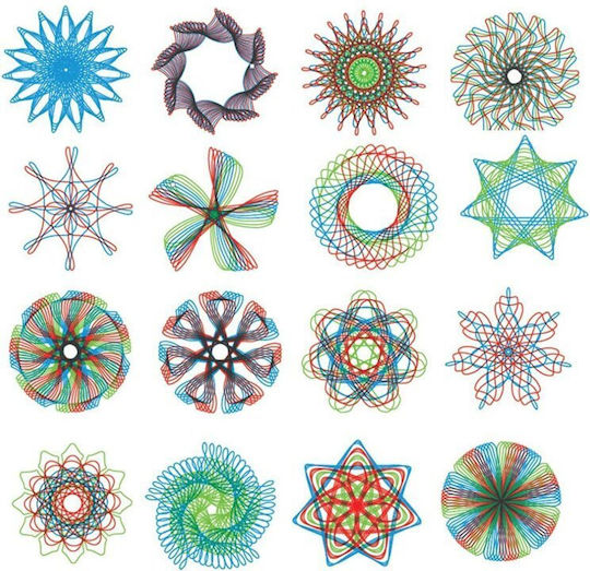 Jokomisiada Боядисване Spirograph Set
