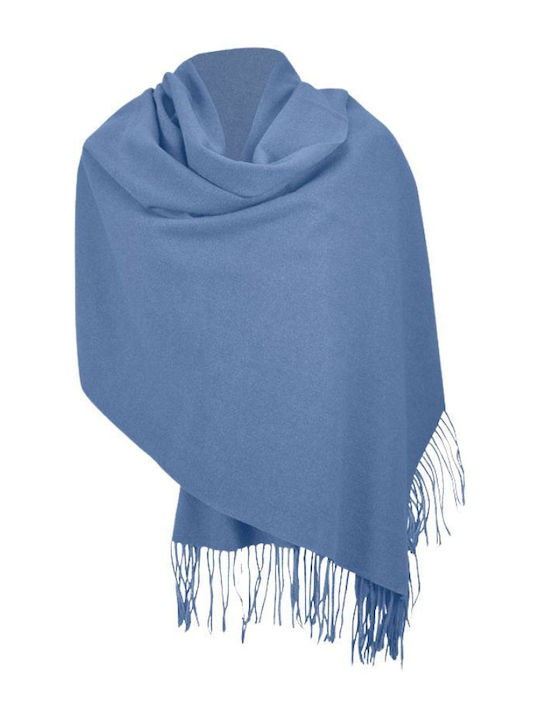 Stamion Damen Schal Hellblau