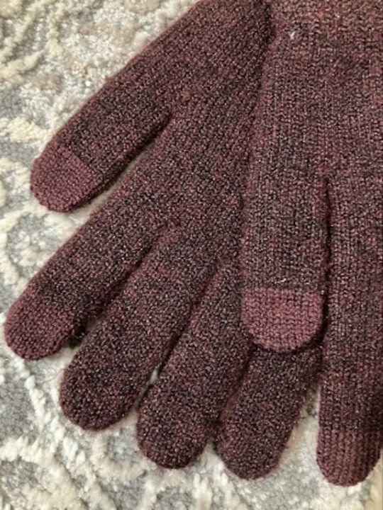 Stamion Women's Touch Gloves Burgundy